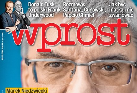 Marek Niedźwiecki dla WPROST: chętnie się odsunę