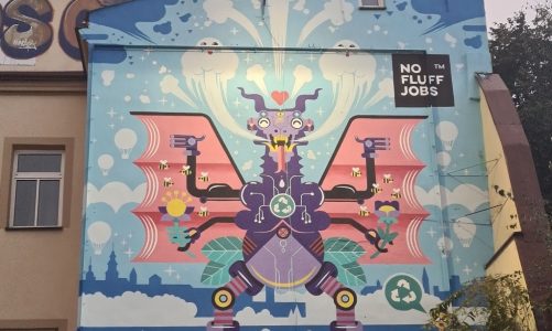 Nowe, ekologiczne murale i specjaliści IT ratujący planetę. Kampania No Fluff Jobs „IT Heroes – bohaterowie codzienności”